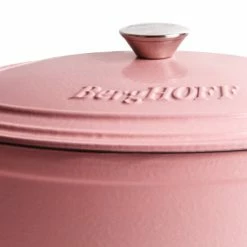 BergHOFF Neo 5Pc Cast Iron Cookware Set, Pink Pots & Pans -BergHOFF shop unnamed file 763