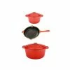 BergHOFF Neo Stockpot Set 5pc - Orange Cookware -BergHOFF shop unnamed file 766