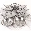 BergHOFF Essentials Belly Shape 12 Piece 18/10 Stainless Steel Cookware Set With SS Lids -BergHOFF shop unnamed file 772
