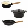 BergHOFF Ron 4pc Cast Iron Cookware Set - Black Pots & Pans -BergHOFF shop unnamed file 787