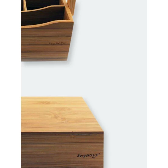 BergHOFF Bamboo Tea Box Set 2PC (Flatware Caddy 9.75" & Tea Box 12") Tools & Accessories BergHOFF Bamboo Tea Box Set 2PC (Flatware Caddy 9.75" & Tea Box 12") Tools & Accessories -BergHOFF shop unnamed file 79