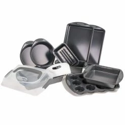 BergHOFF 11 Piece Perfect Slice Bakeware Set - Grey