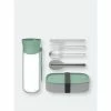 BergHOFF Leo Lunch Set, Water Bottle Flatware And Bento Box, Green Reusables Default Title -BergHOFF shop unnamed file 846