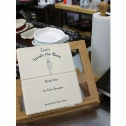 BergHOFF Bamboo Utility Set 2pc (Cookbook Holder & Paper Towel Holder) Tools & Accessories -BergHOFF shop unnamed file 868