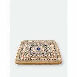 BergHOFF Bamboo Multi-Colored Trivet, Set Of 4 Serveware