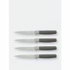 BergHOFF Leo 4Pc 4.5" Stainless Steel Steak Knives, Set Of 4, Gray Knives & Cutting Boards -BergHOFF shop unnamed file 903