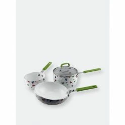 BergHOFF CookNCo 4PC Children&apos;s Cookware Set, Boys Pots & Pans