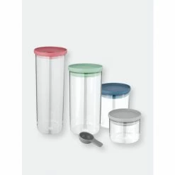 BergHOFF Leo 4pc Covered Container Set And Scoop Reusables