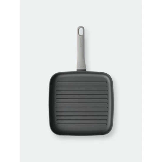 BergHOFF Leo 10" Non-Stick Grill Pan, Grey Pots & Pans 4 BergHOFF Leo 10" Non-Stick Grill Pan, Grey Pots & Pans - Image 2