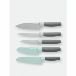 BergHOFF Leo 5Pc Stainless Steel Knife Set Knives & Cutting Boards