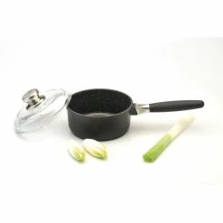 BergHOFF Scala Non-Stick Cast Aluminum 7&apos;&apos; Covered Saucepan 2.2 Qt. Pots & Pans -BergHOFF shop unnamed file 985